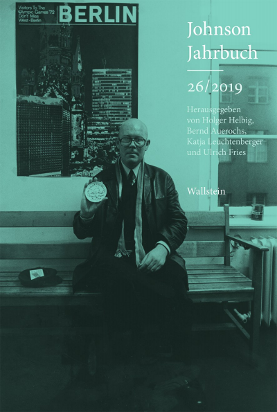 Cover of book: Johnson-Jahrbuch 26/2019