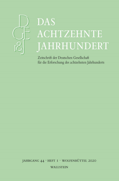 Cover des Buchs: Das achtzehnte Jahrhundert 44/1