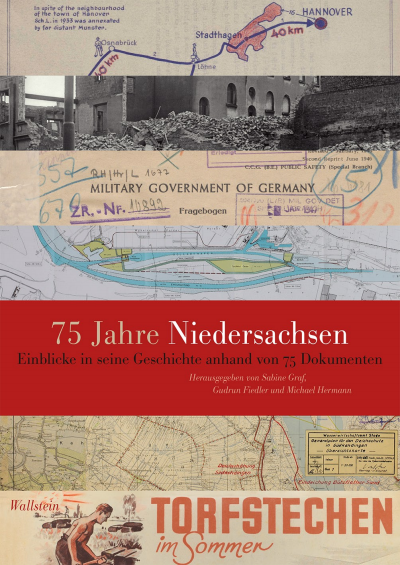 Cover des Buchs: 75 Jahre Niedersachsen