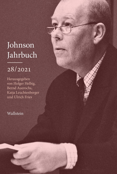 Cover of book: Johnson-Jahrbuch 28/2021