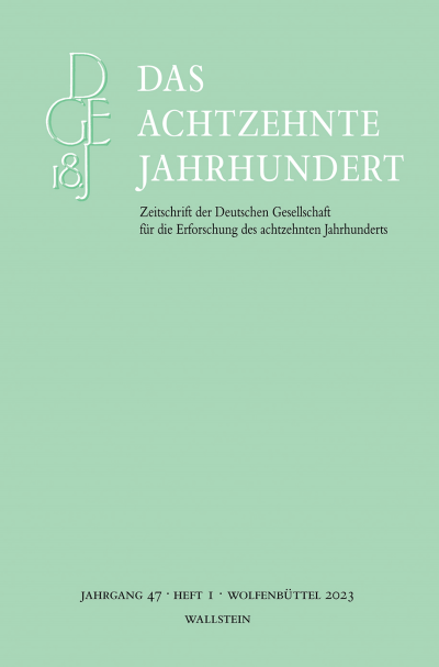 Cover of book: Das achtzehnte Jahrhundert