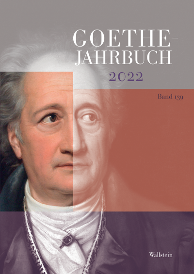 Cover des Buchs: Goethe-Jahrbuch 139, 2022