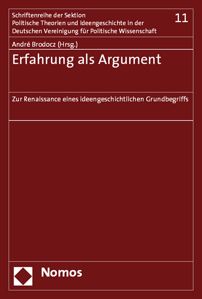 Cover des Buchs: Erfahrung als Argument