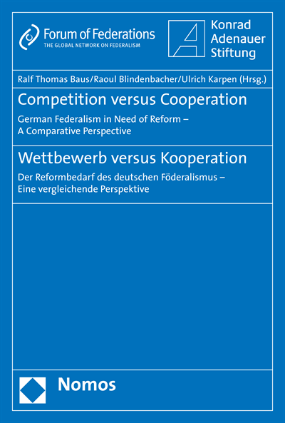 Cover des Buchs: Competition versus Cooperation | Wettbewerb versus Kooperation