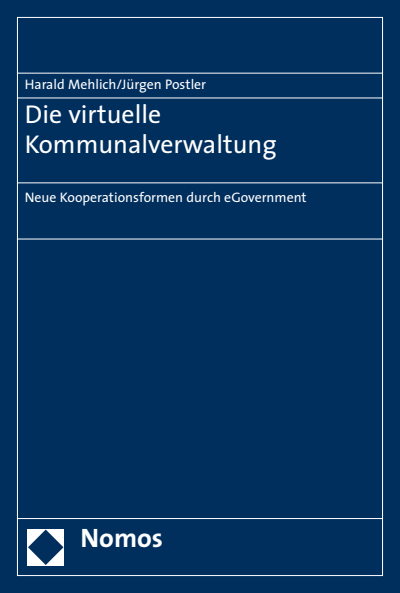 Cover of book: Die virtuelle Kommunalverwaltung