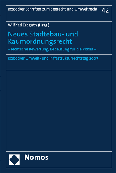 Cover des Buchs: Neues Städtebau- und Raumordnungsrecht