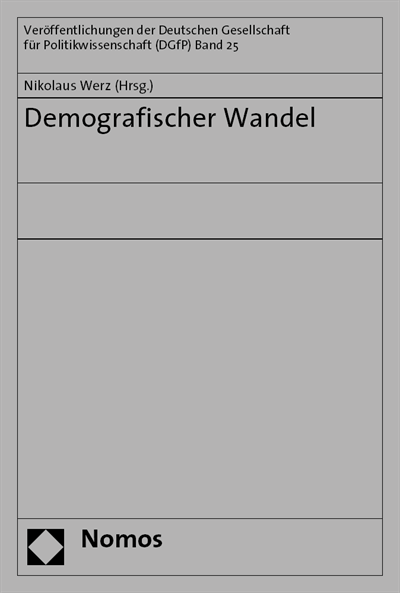 Cover des Buchs: Demografischer Wandel