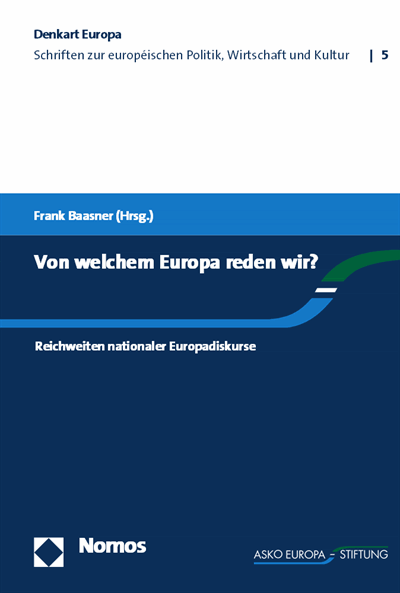 Cover des Buchs: Von welchem Europa reden wir?