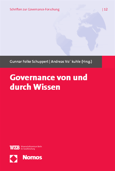 Cover des Buchs: Governance von und durch Wissen