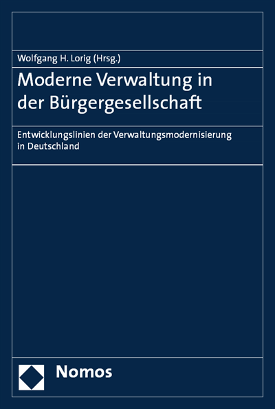 Cover des Buchs: Moderne Verwaltung in der Bürgergesellschaft