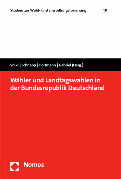 Cover des Buchs: Wähler und Landtagswahlen in der Bundesrepublik Deutschland
