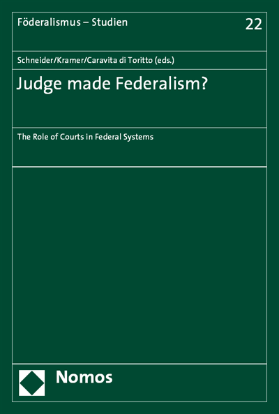 Cover des Buchs: Judge made Federalism?