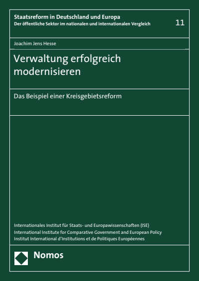 Cover des Buchs: Verwaltung erfolgreich modernisieren