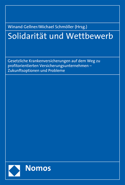 Cover des Buchs: Solidarität und Wettbewerb