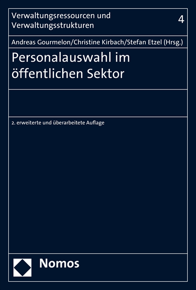 Cover des Buchs: Personalauswahl im öffentlichen Sektor