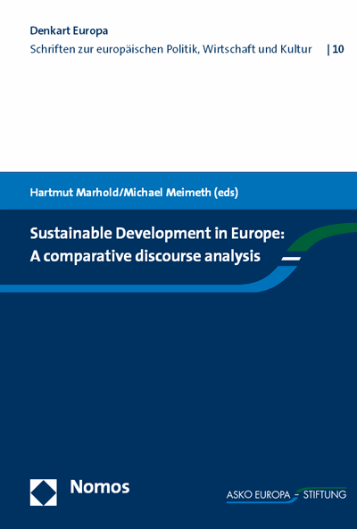 Cover des Buchs: Sustainable Development in Europe: A comparative discourse analysis