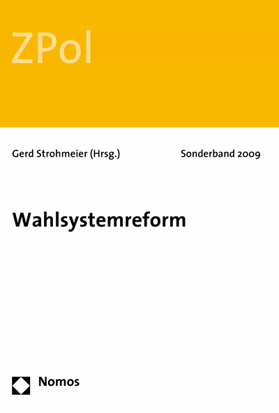 Cover des Buchs: Wahlsystemreform