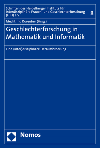 Cover des Buchs: Geschlechterforschung in Mathematik und Informatik