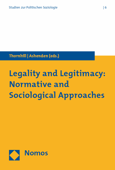 Cover des Buchs: Legality and Legitimacy: Normative and Sociological Approaches