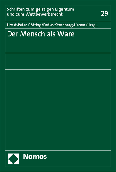 Cover des Buchs: Der Mensch als Ware