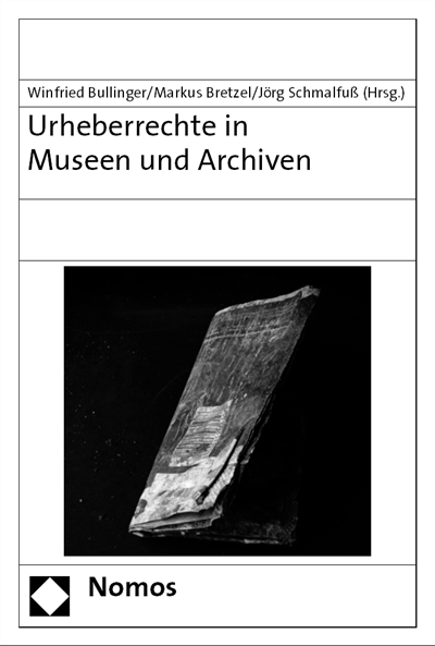 Cover des Buchs: Urheberrechte in Museen und Archiven