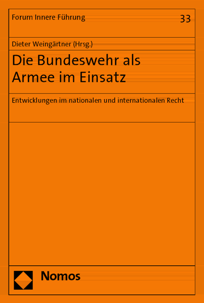 Cover des Buchs: Die Bundeswehr als Armee im Einsatz