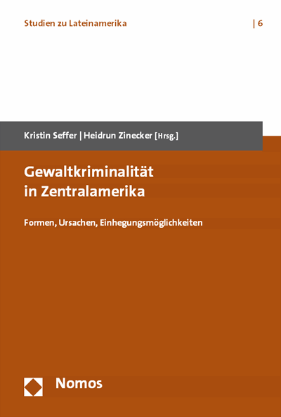 Cover des Buchs: Gewaltkriminalität in Zentralamerika