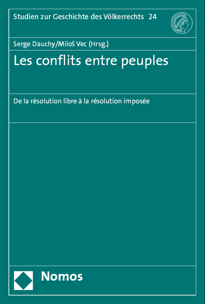 Cover des Buchs: Les conflits entre peuples