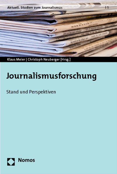Cover des Buchs: Journalismusforschung