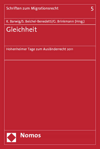 Cover of book: Gleichheit