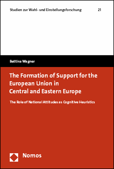 Cover des Buchs: The Formation of Support for the European Union in Central and Eastern Europe