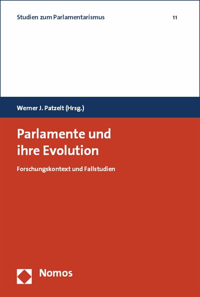 Cover des Buchs: Parlamente und ihre Evolution