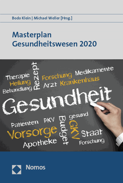Cover des Buchs: Masterplan Gesundheitswesen 2020