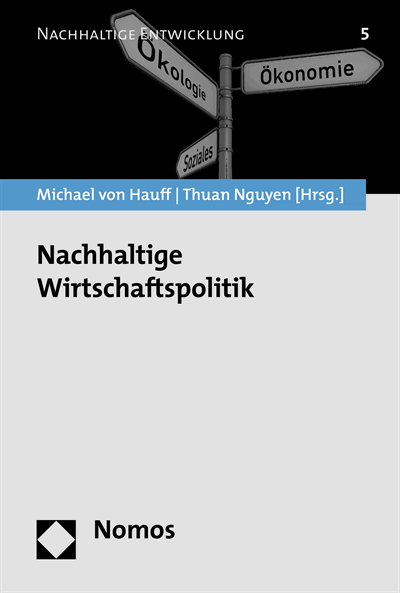 Cover des Buchs: Nachhaltige Wirtschaftspolitik