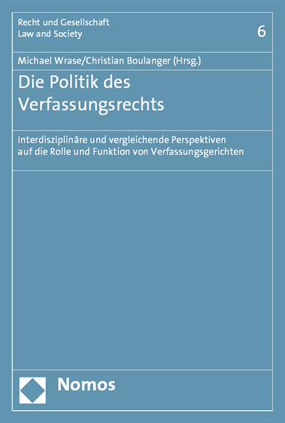 Cover des Buchs: Die Politik des Verfassungsrechts