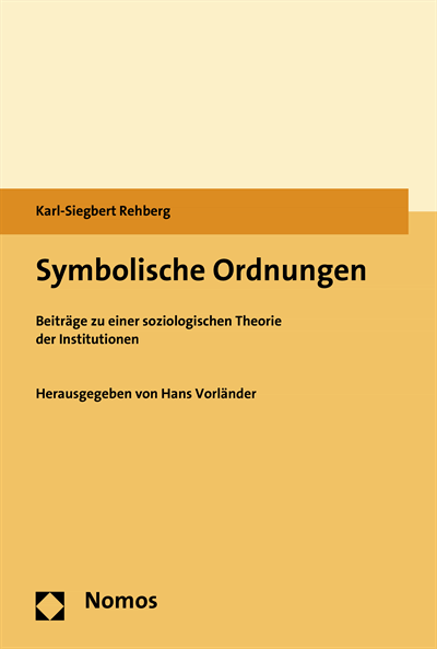 Cover des Buchs: Symbolische Ordnungen