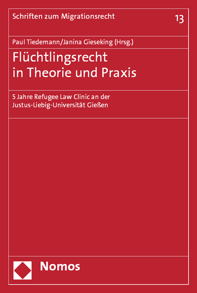 Cover of book: Flüchtlingsrecht in Theorie und Praxis