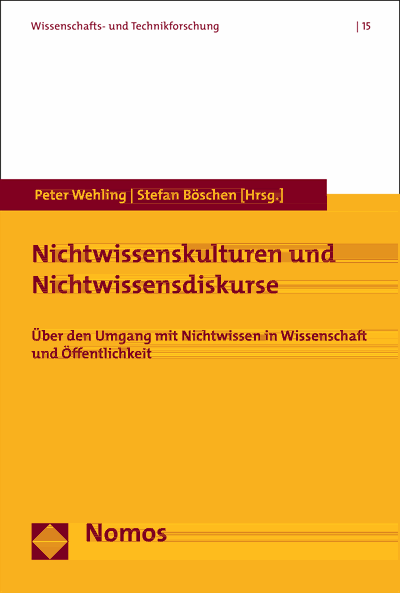 Cover des Buchs: Nichtwissenskulturen und Nichtwissensdiskurse