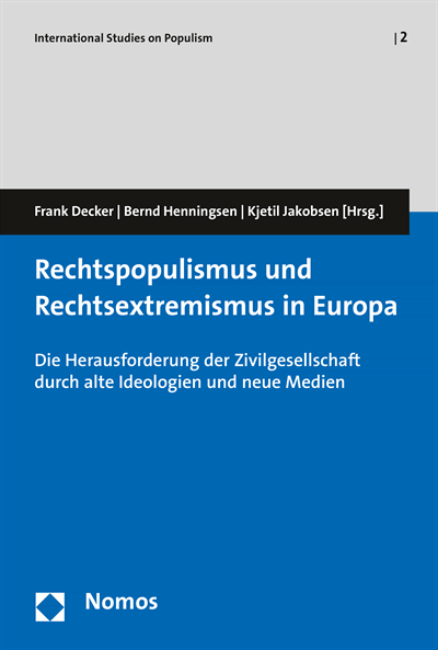 Cover des Buchs: Rechtspopulismus und Rechtsextremismus in Europa