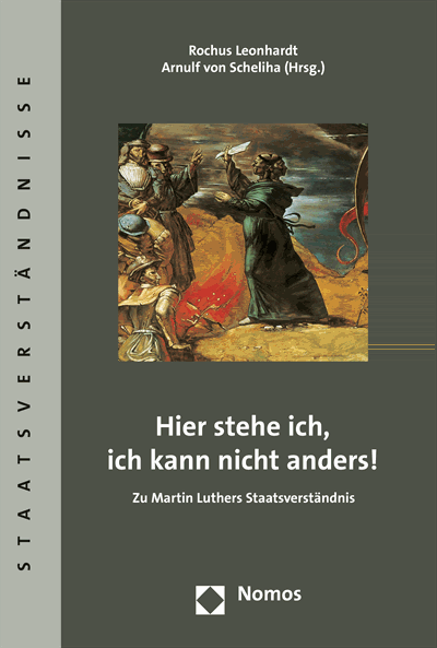 Cover des Buchs: Hier stehe ich, ich kann nicht anders!