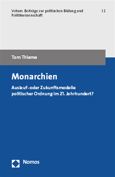 Cover des Buchs: Monarchien