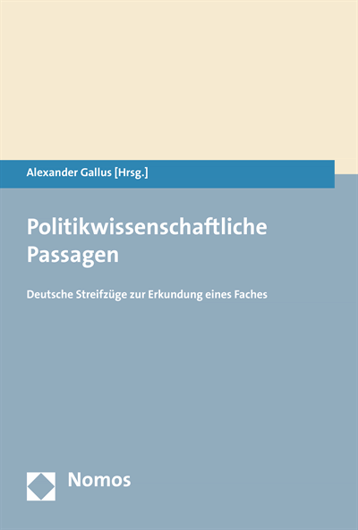 Cover des Buchs: Politikwissenschaftliche Passagen