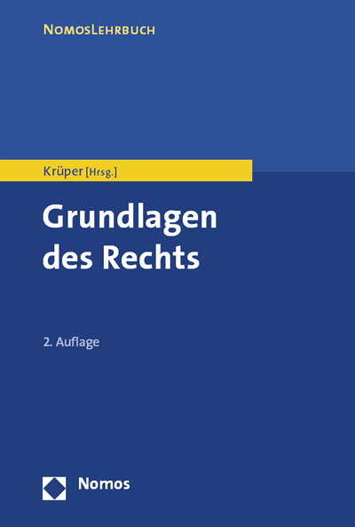 Cover des Buchs: Grundlagen des Rechts