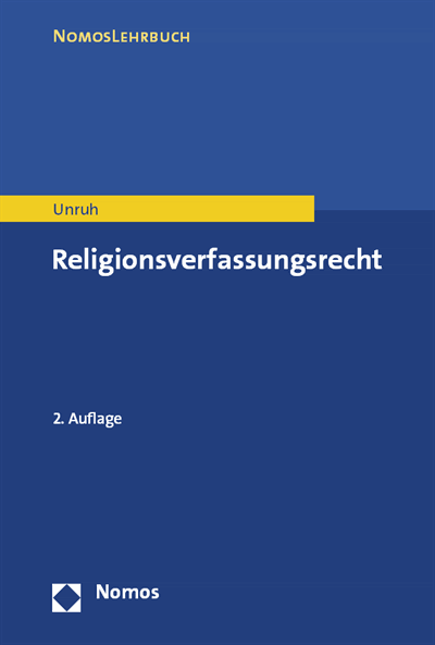 Cover des Buchs: Religionsverfassungsrecht