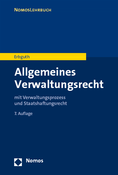 Cover des Buchs: Allgemeines Verwaltungsrecht