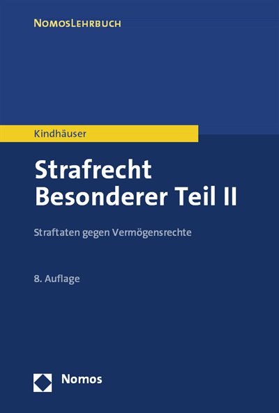 Cover des Buchs: Strafrecht Besonderer Teil II