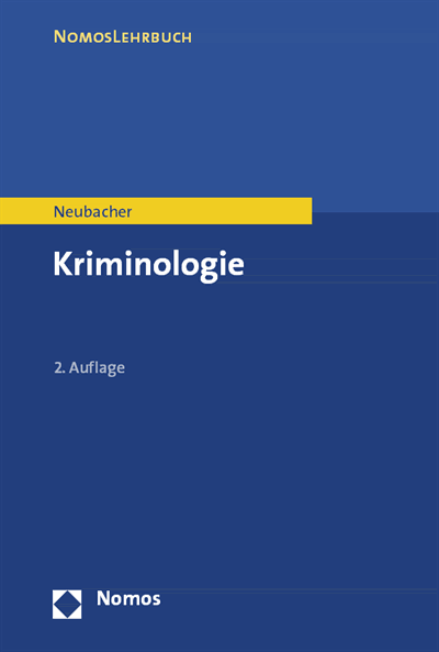 Cover des Buchs: Kriminologie