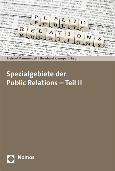 Cover des Buchs: Spezialgebiete der Public Relations - Teil II