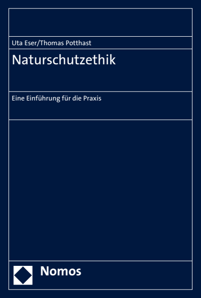Cover des Buchs: Naturschutzethik