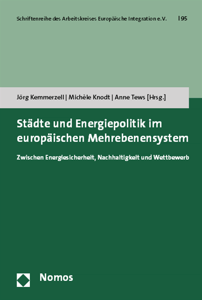 Cover des Buchs: Städte und Energiepolitik im europäischen Mehrebenensystem